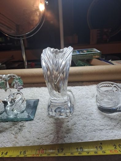 Glass crystal figures