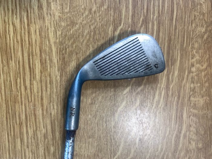 Set of golf clubs