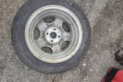 165/65r14 opel Corsa rim good for  spare wheel ,needs a paint. the tire is in good condition 80%