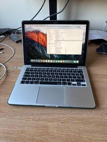 Macbook pro 2015 - 500gb ssd 8gb ram