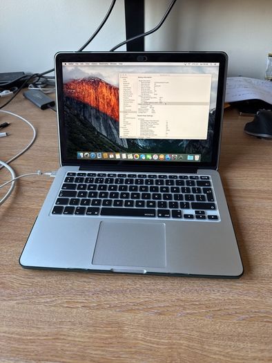 Macbook pro 2015 - 500gb ssd 8gb ram