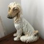 Afghan Hound Pottery Dog Image 2