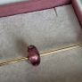 Pandora purple charm murano glass very good condition hallmarked Image 5