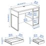 Desk Ikea Micke Image 2