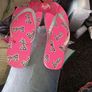 Barbie flip flops Image 2