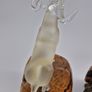 glass wood sculpture  by Warren Hooper 83" Image 9