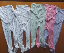 Baby girl 18-24mths babygrows x5 BRAND NEW