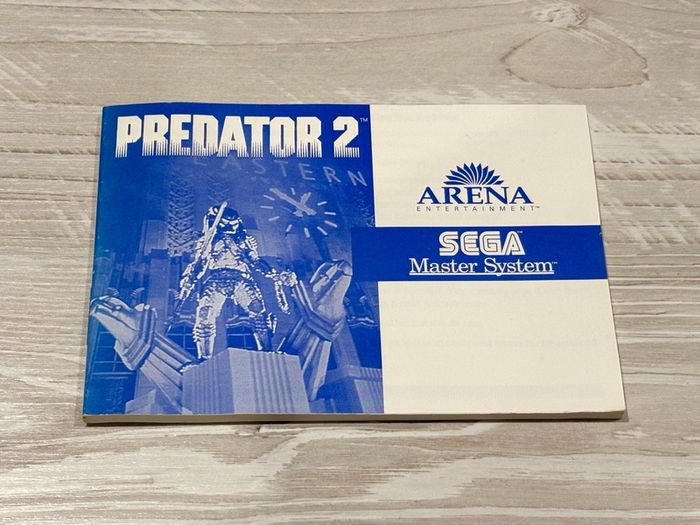 Predator 2 for Sega Master System - Boxed & Minty