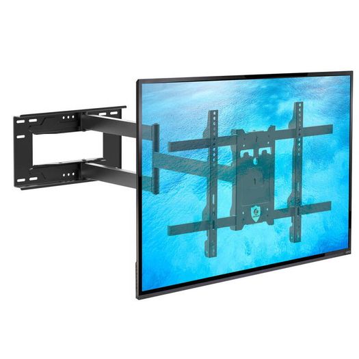 Tv Wall Mount Bracket Tilt Swivel Long Arm 32-70"