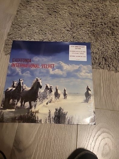 Catatonia International velvet coloured recycled vinyl