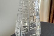 Vintage 70's Waterford Crystal 7" Vase Tralee Pattern Marked Waterford Ireland