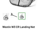 fishing net Westin w3 large rubber pike salmon lake river