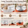 350W Electric Pottery Wheel with Foot Pedal & 16-Piece Tool Kit Image 2