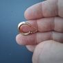 9k Gold hooped Earrings(1.9 grams) Image 9