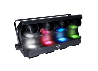 Kam 4 SPIN LED Barrell Scanner Disco Lights