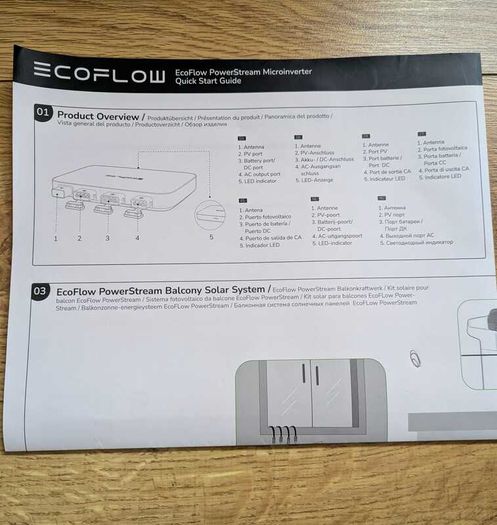 EcoFlow PowerStream Hybrid Inverter 800w