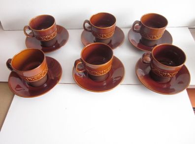 Beswick Zorba Tea/Coffee  Cups  1970's