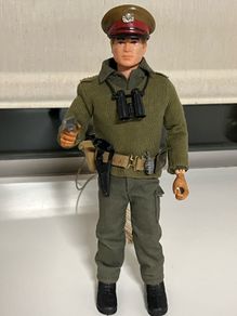 vintage action man  commander