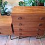 Two sections of vintage Danish furniture Image 7