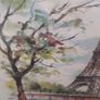Vintage Eiffel Tower Print Image 4