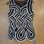 Classics Black Swirl Pattern Sleeveless Top.  S.14.  B.N.W.T. Image 2