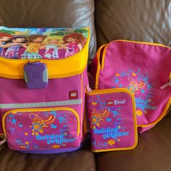 Lego Friends Building Girlpower Girls School Explorer Backpack Set