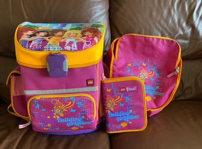 Lego Friends Building Girlpower Girls School Explorer Backpack Set