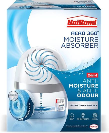 portable dehumidifier with 4 refills