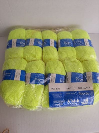 New unopened packet knitting wool/crochet/crafts