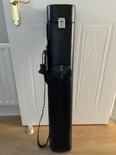 Tower Genuine Leather Lockable Cue Case