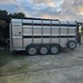 Tri-axel cattle trailer 14 ft Image 4
