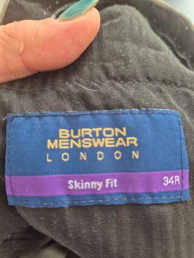 Burton slim fit suit