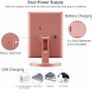 Vanity Makeup Mirror,1x/2x/3x Tri-Fold Makeup Mirror with 21 LED Lights and Adjustable Touch Screen Image 5