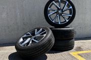 Genuine Skoda Vega Sportline 20" Alloy Wheels - Good Year Tyres