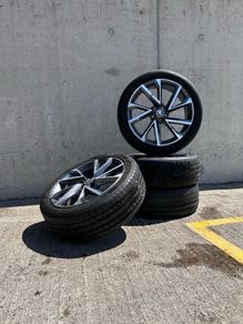 Genuine Skoda Vega Sportline 20" Alloy Wheels - Good Year Tyres