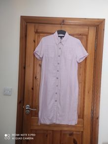Irish designer linen dress