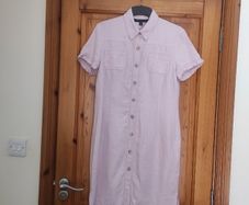 Irish designer linen dress