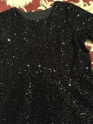 Beautiful Velvet Sequin Dress size 9-11 year