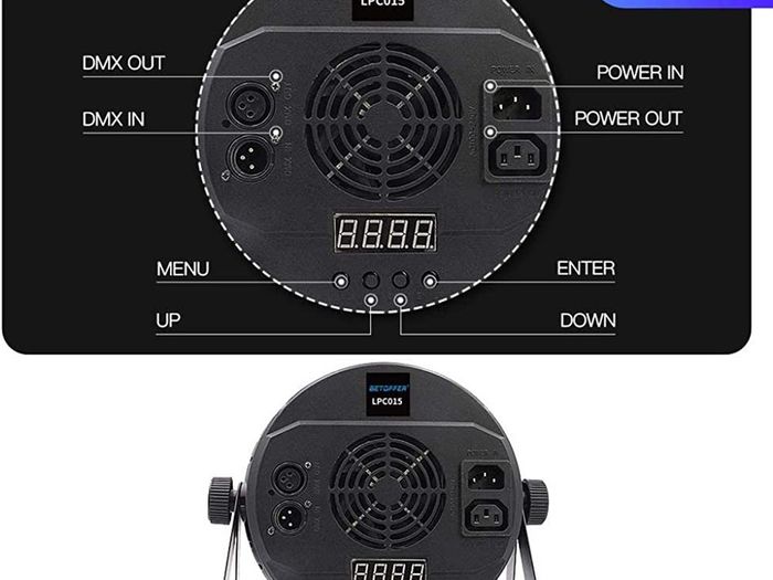 Stage Lights Strobe Lights LED Par Lights 54x3W LED RGB, DMX512/Sound Activated DJ Lights Strobe/Wash Lights for Wedding, Club, Party, Concert Bars Show 2 Packs (FREE SHIPPING)