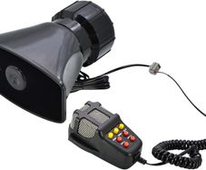 12V Novelty Car Siren Horn 100W 7 Tone