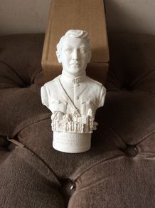 General Michael Collins Ireland. Handmade Bust In Plaster
