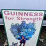 Double sided Guinness sign Image 2