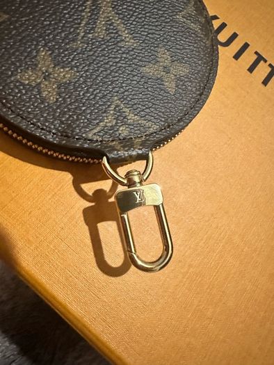 Authentic Louis Vuitton Round Coin Purse