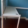 IKEA VITVAL Loft Bed with Desk & Mattress Image 9