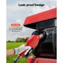 Diesel Transfer Tank, 32 Gallon, Portable Kerosene Tank with 12V DC 10GPM Electric Transfer Pump, 13 ft Delivery Hose & Self-sealing Nozzle Image 4