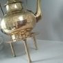 Brass Teapot on a Trivet Image 4