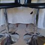 Black/Chrome Stools Image 3