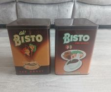 Bisto Gravy Retro storage tin's
