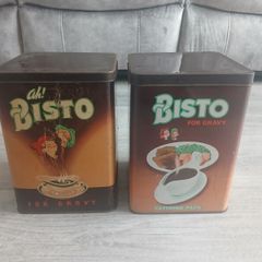 Bisto Gravy Retro storage tin's