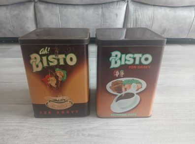 Bisto Gravy Retro storage tin's